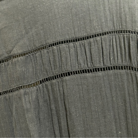 Me‎ And Em Dress Cotton Size 8 Black Maxi - Picture 6 of 9